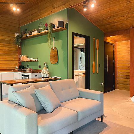 Cabana Equipada Em Meio A Natureza Em Pomerode Exteriör bild