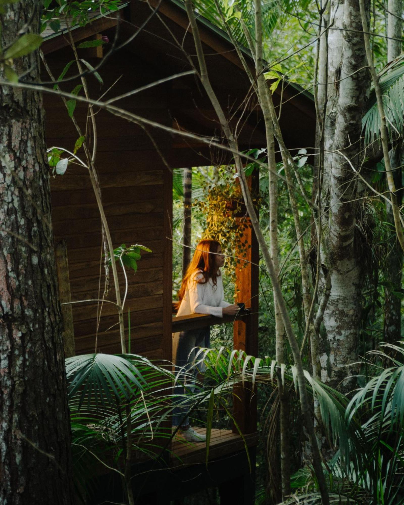 Cabana Equipada Em Meio A Natureza Em Pomerode Exteriör bild