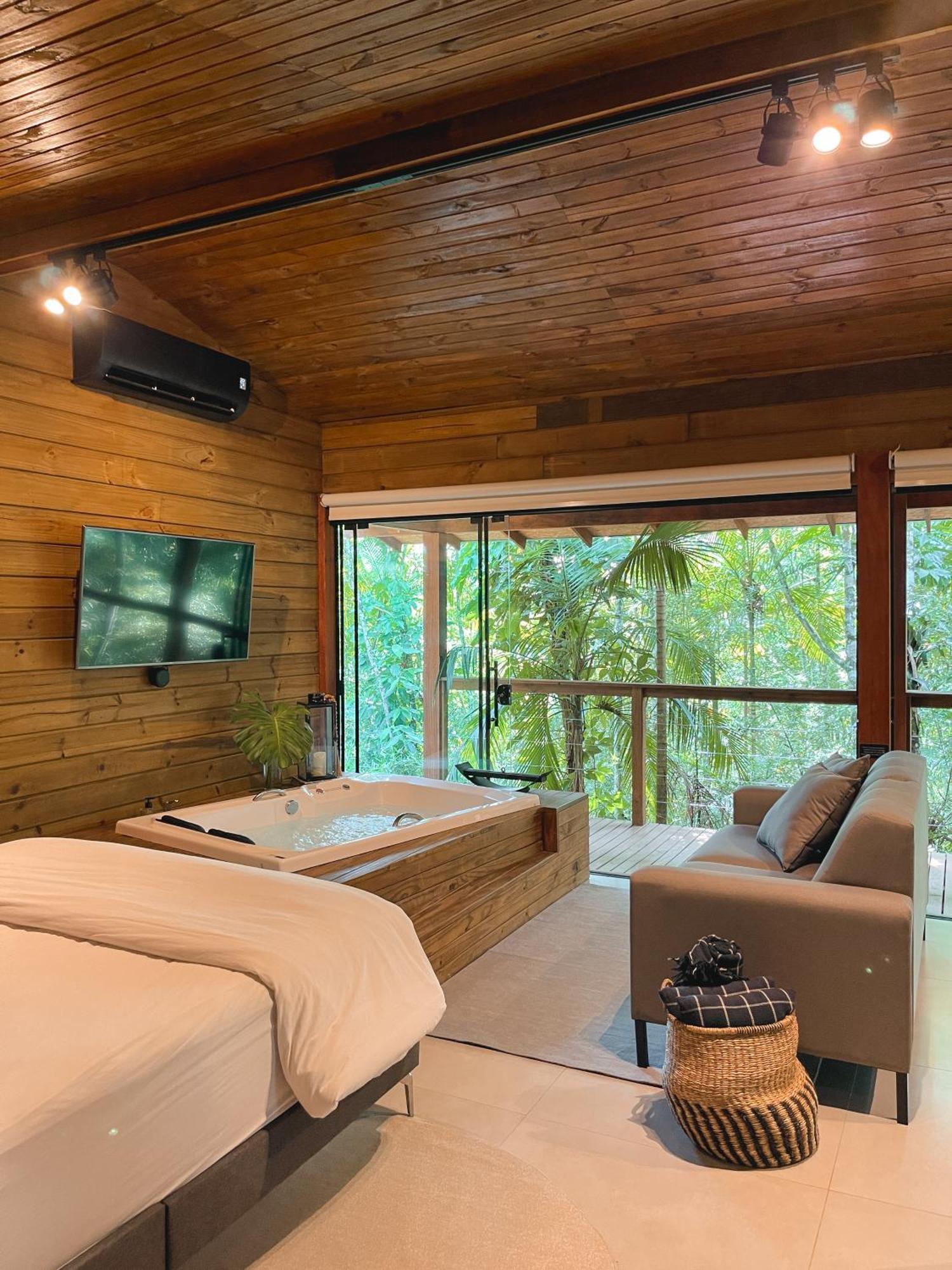 Cabana Equipada Em Meio A Natureza Em Pomerode Exteriör bild