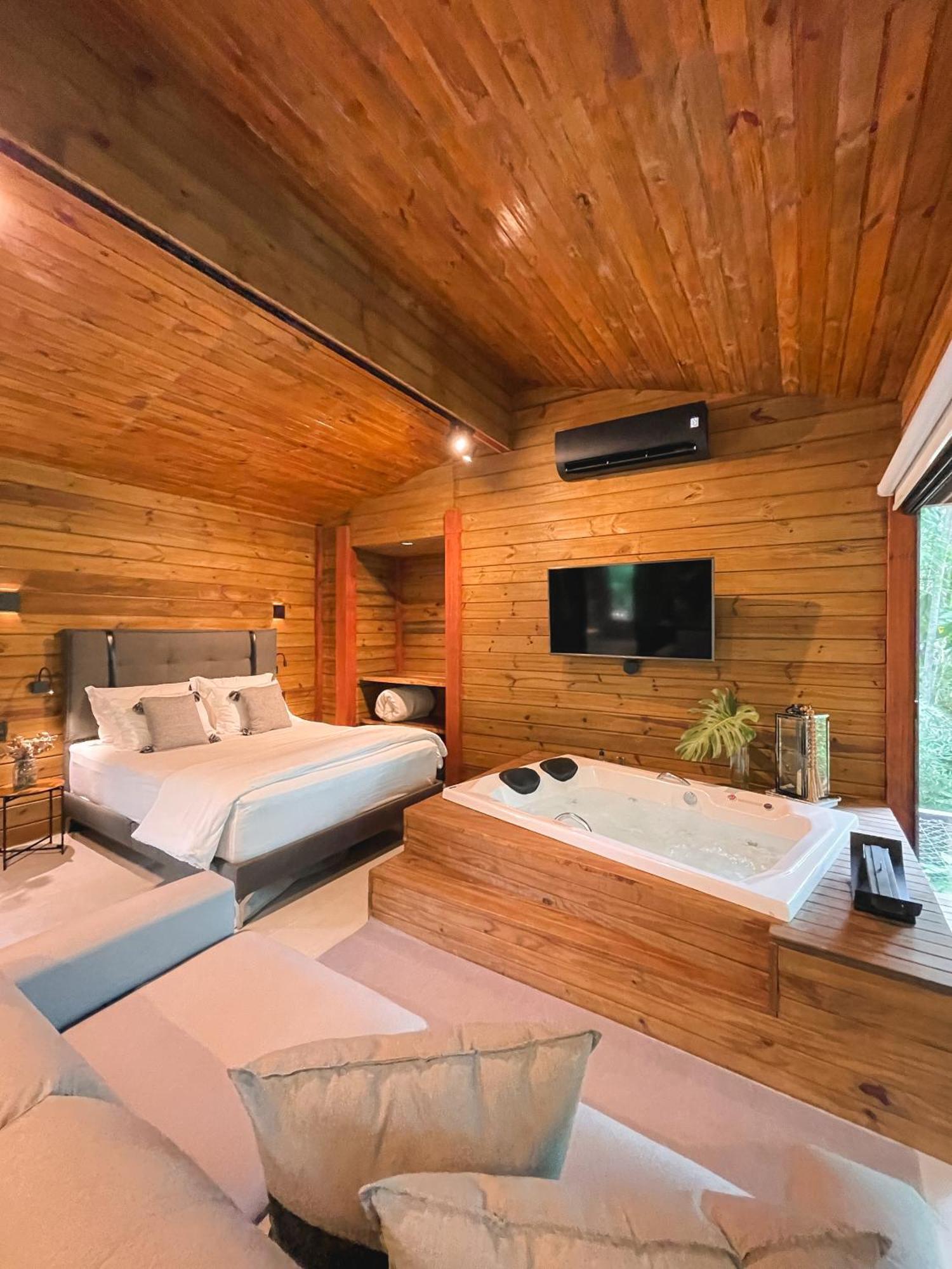 Cabana Equipada Em Meio A Natureza Em Pomerode Exteriör bild