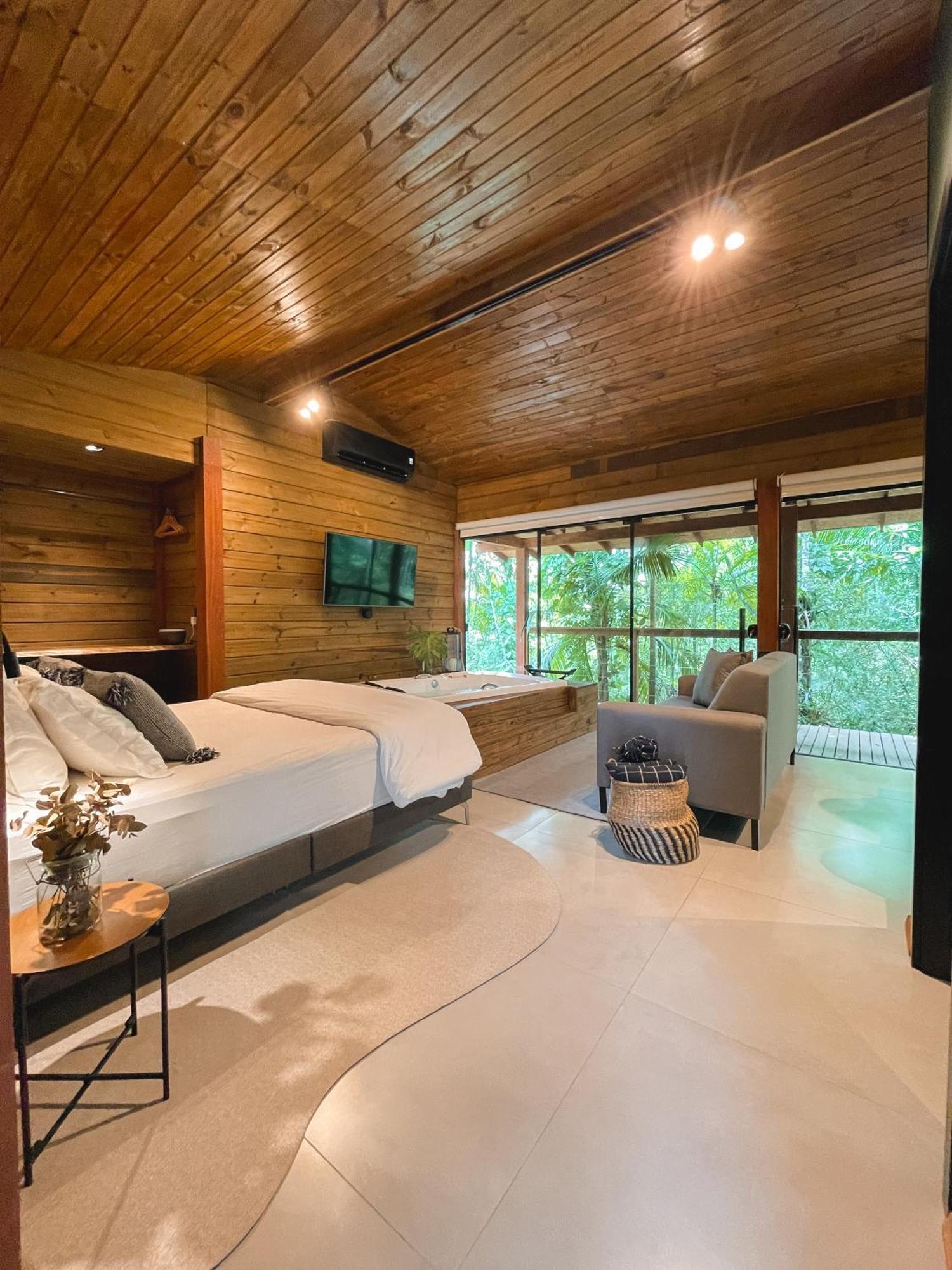 Cabana Equipada Em Meio A Natureza Em Pomerode Exteriör bild