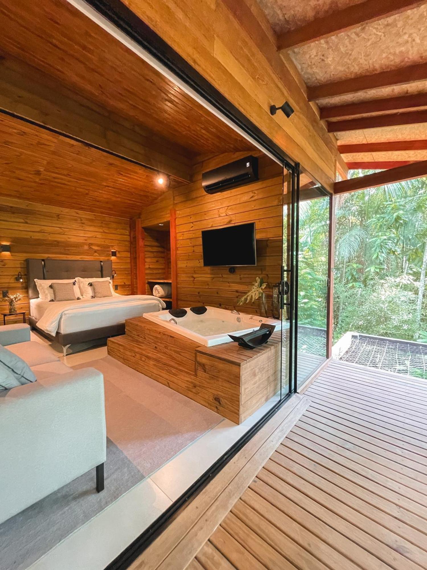 Cabana Equipada Em Meio A Natureza Em Pomerode Exteriör bild